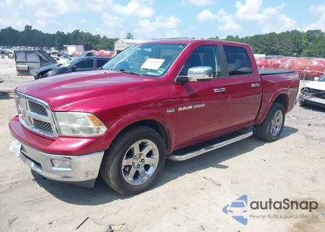 2012 Ram 1500 Laramie из США, поврежденный, VIN 1C6RD6NT4CS223854